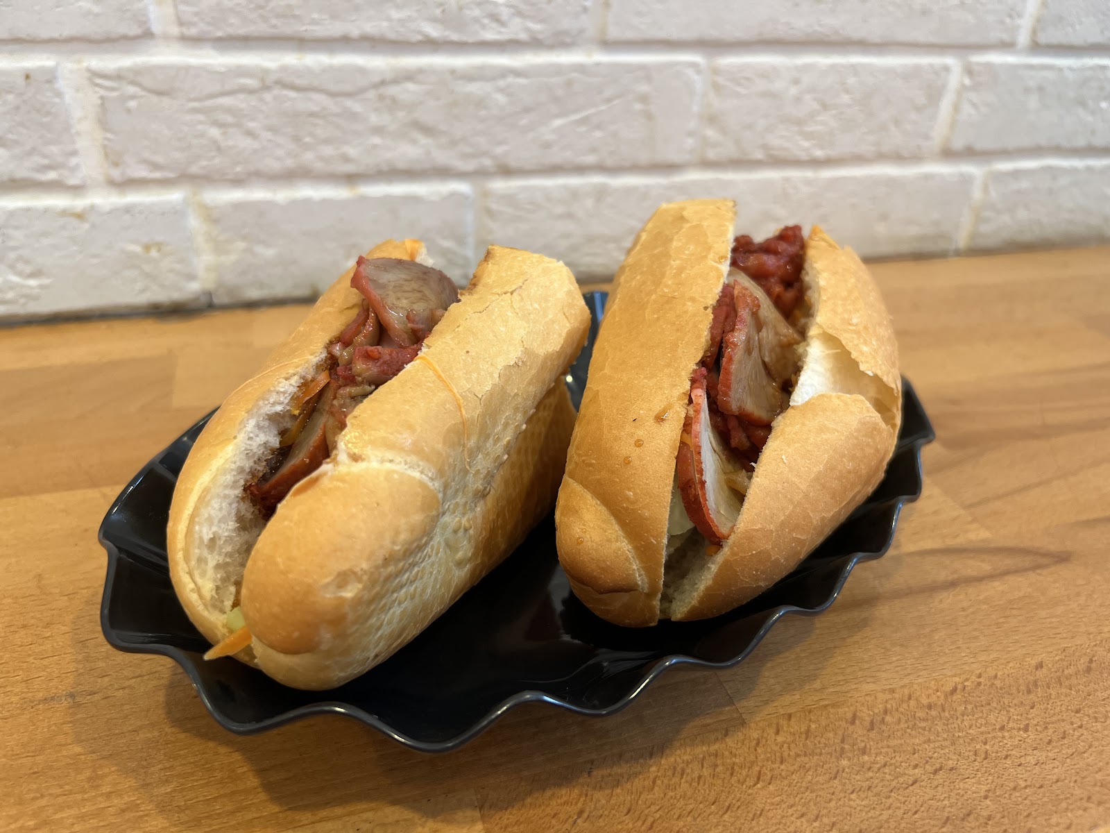 Roast Pork Banh Mi Sandwiches